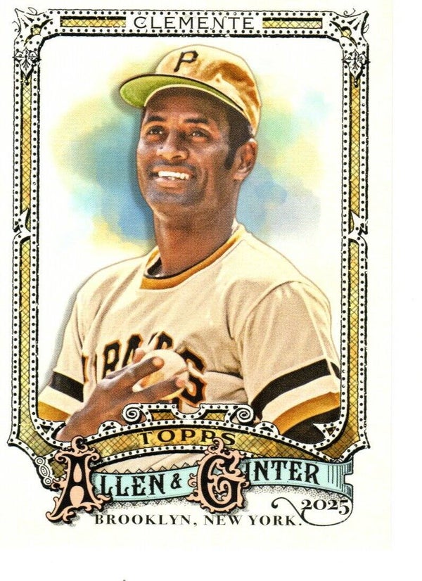 Allen & Ginter 2025 #39 Roberto Clemente, Pittsburgh Pirates