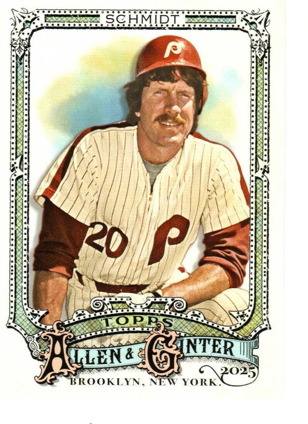 Allen & Ginter 2025 #40 Mike Schmidt, Philadelphia Phillies