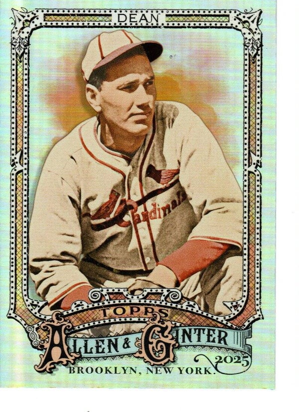 Allen & Ginter 2025 Silver Portrait #42 Dizzy Dean, St. Louis Cardinals