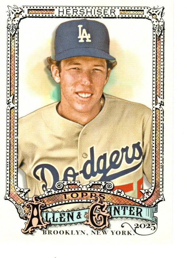 Allen & Ginter 2025 #44 Orel Hershiser, Los Angeles Dodgers