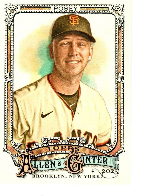 Allen & Ginter 2025 #45 Buster Posey, San Francisco Giants