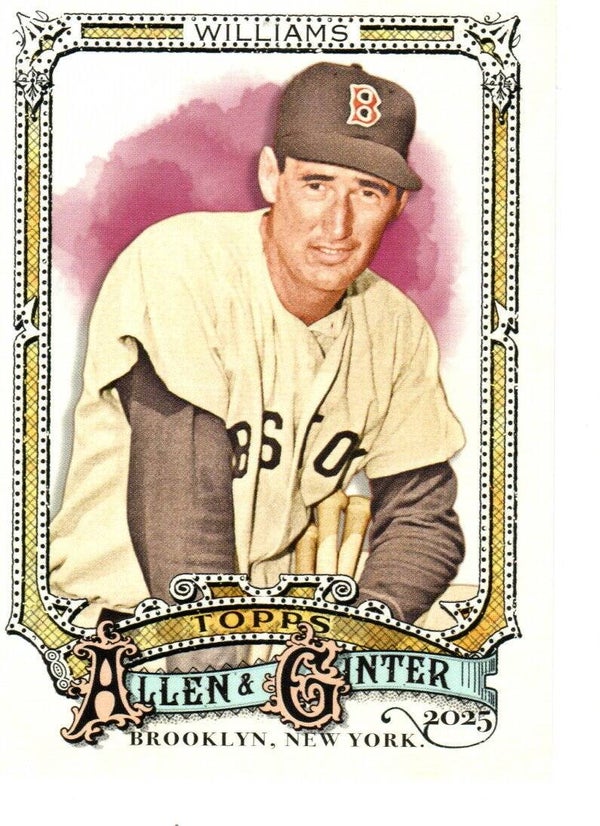 Allen & Ginter 2025 #48 Ted Williams, Boston Red Sox