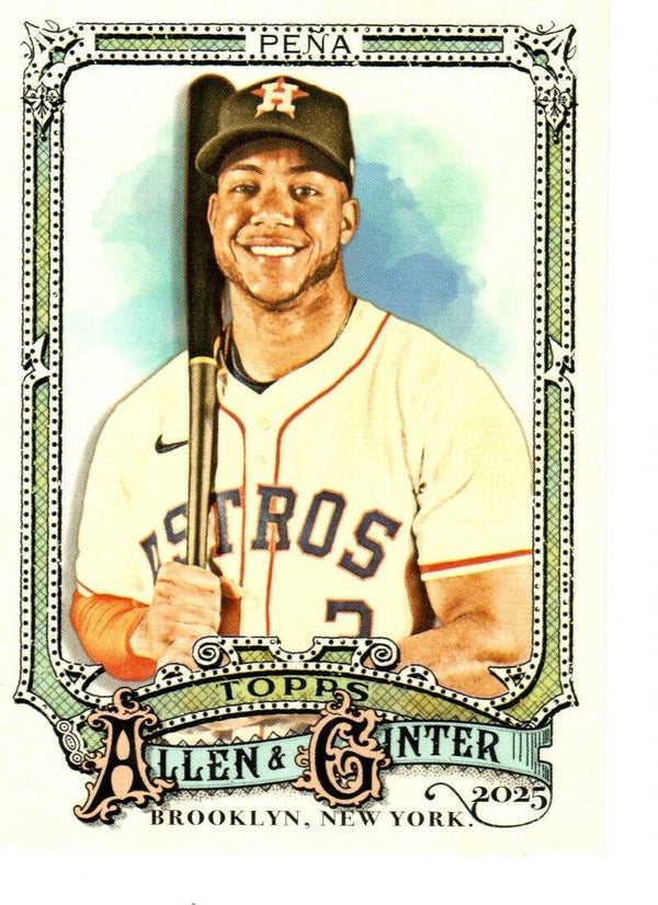 Allen & Ginter 2025 #50 Jeremy Peña, Houston Astros