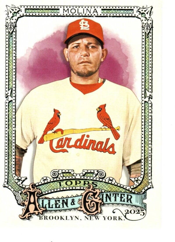Allen & Ginter 2025 #51 Yadier Molina, St. Louis Cardinals