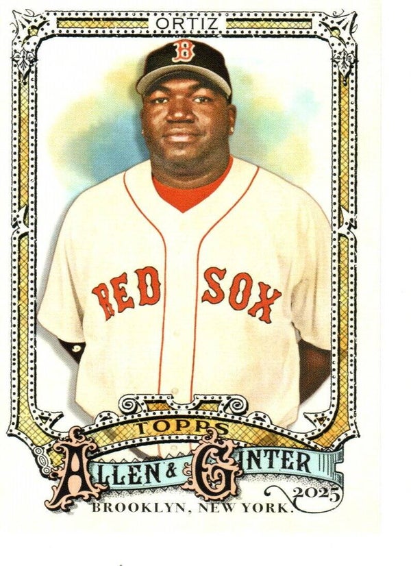 Allen & Ginter 2025 #53 David Ortiz, Boston Red Sox