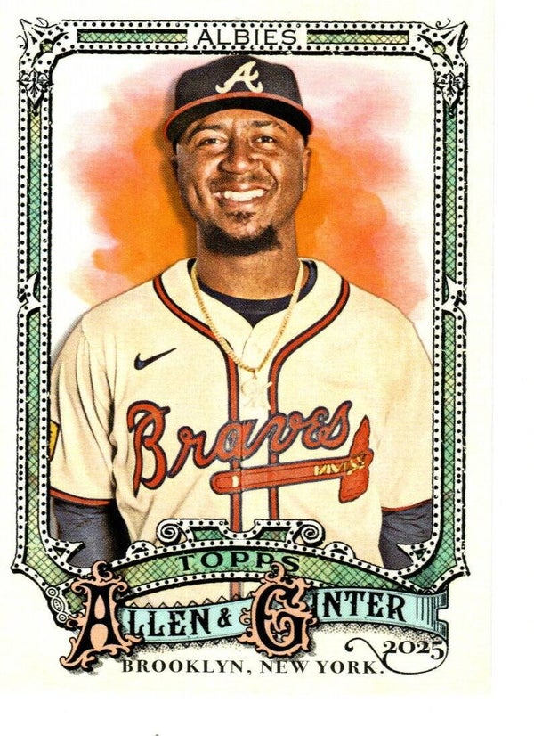 Allen & Ginter 2025 #56 Ozzie Albies, Atlanta Braves