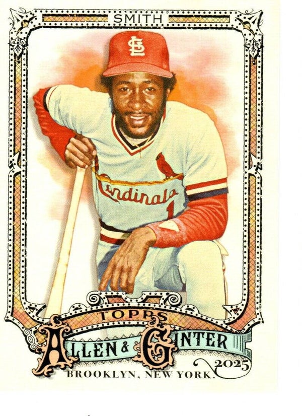 Allen & Ginter 2025 #58 Ozzie Smith, St. Louis Cardinals