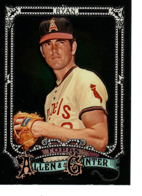 Allen & Ginter 2025 Chrome #63 Nolan Ryan, California Angels