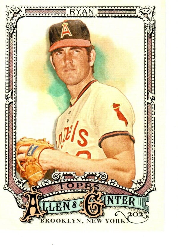 Allen & Ginter 2025 #63 Nolan Ryan, California Angels