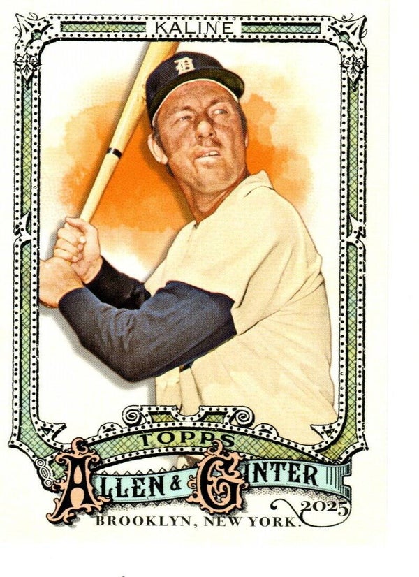 Allen & Ginter 2025 #68 Al Kaline, Detroit Tigers