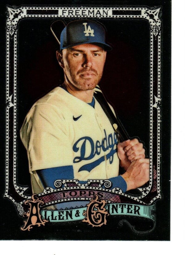 Allen & Ginter 2025 Chrome #69 Freddie Freeman, Los Angeles Dodgers