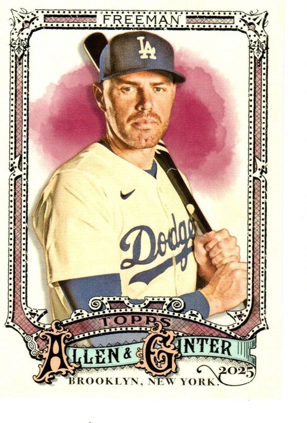 Allen & Ginter 2025 #69 Freddie Freeman, Los Angeles Dodgers