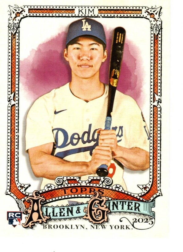Allen & Ginter 2025 #71 Hyeseong Kim, Los Angeles Dodgers RC