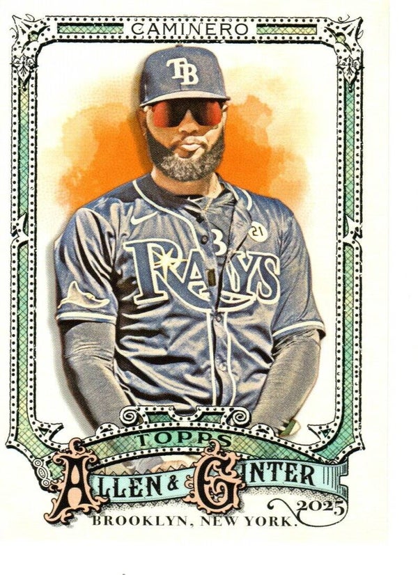 Allen & Ginter 2025 #72 Junior Caminero, Tampa Bay Rays