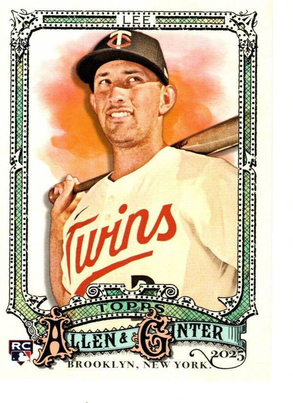 Allen & Ginter 2025 #73 Brooks Lee, Minnesota Twins RC