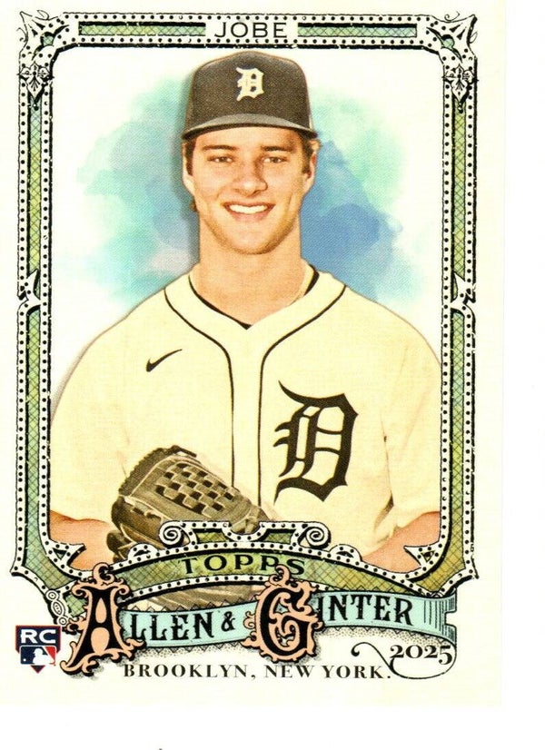 Allen & Ginter 2025 #75 Jackson Jobe, Detroit Tigers RC
