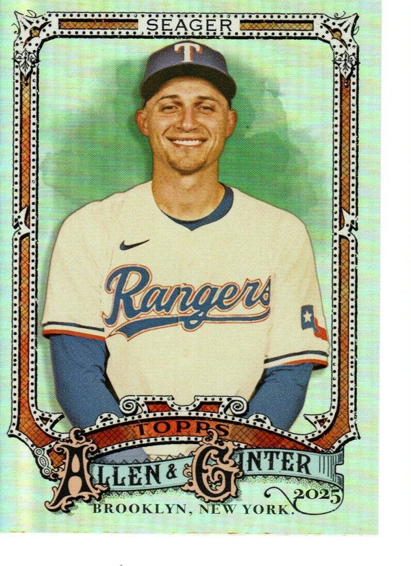 Allen & Ginter 2025 Silver Portrait #81 Corey Seager, Texas Rangers