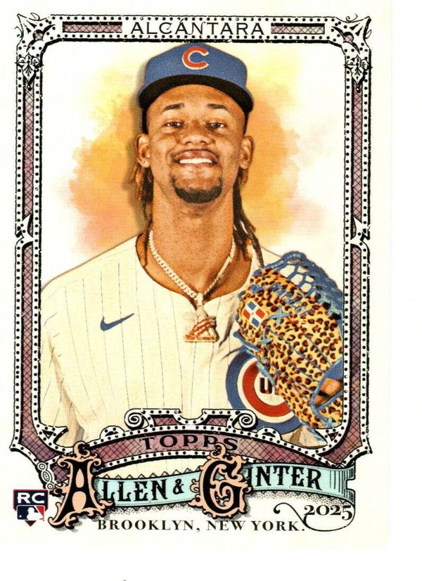Allen & Ginter 2025 #83 Kevin Alcántara, Chicago Cubs RC