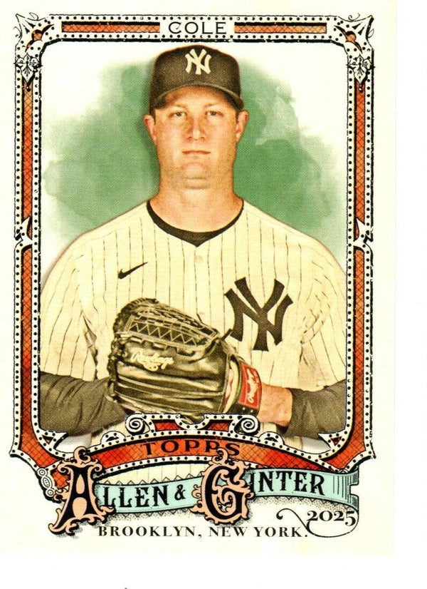 Allen & Ginter 2025 #88 Gerrit Cole, New York Yankees