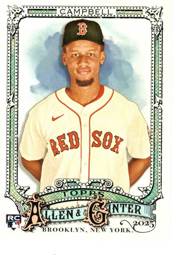 Allen & Ginter 2025 #89 Kristian Campbell, Boston Red Sox RC