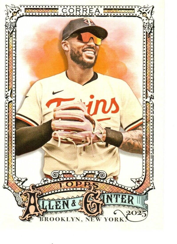 Allen & Ginter 2025 #91 Carlos Correa, Minnesota Twins