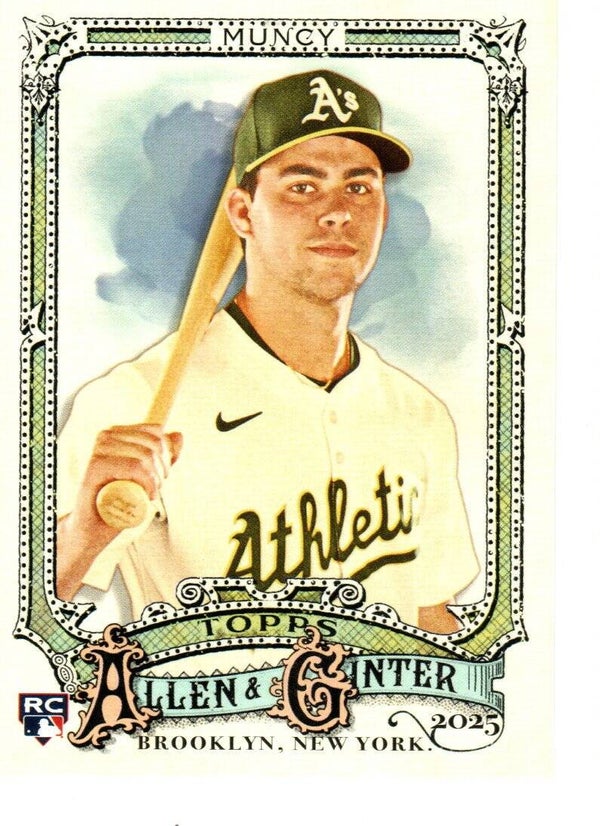 Allen & Ginter 2025 #93 Max Muncy, Athletics RC