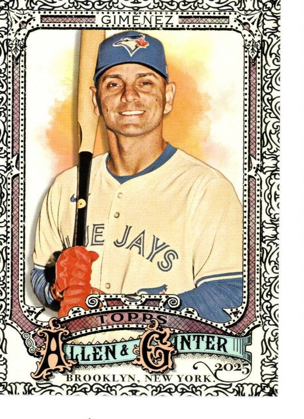 Allen & Ginter 2025 Foil Filagree #94 Andrés Giménez, Toronto Blue Jays