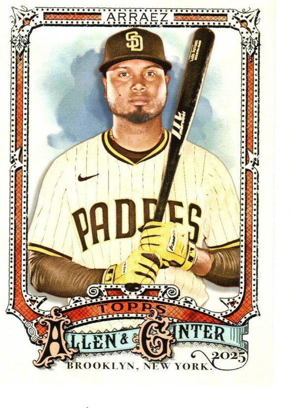 Allen & Ginter 2025 #96 Luis Arraez, San Diego Padres