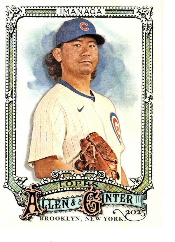 Allen & Ginter 2025 #99 Shota Imanaga, Chicago Cubs
