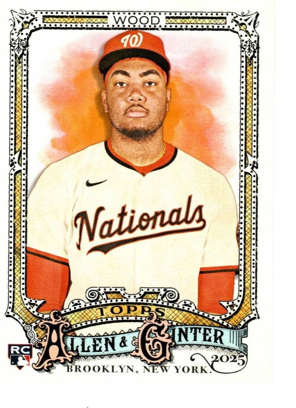 Allen & Ginter 2025 #101 James Wood, Washington Nationals RC