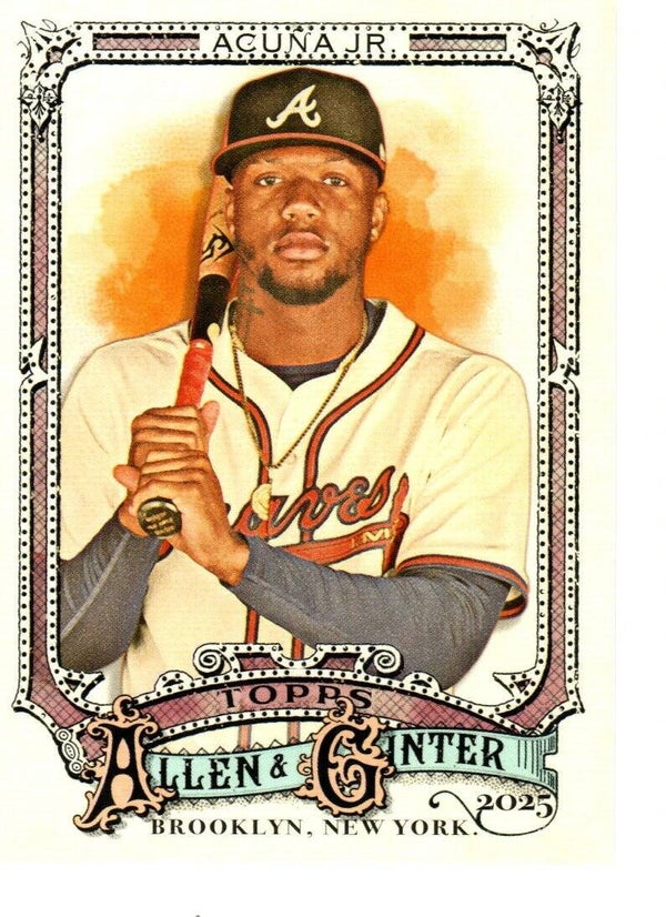 Allen & Ginter 2025 #103 Ronald Acuña Jr., Atlanta Braves