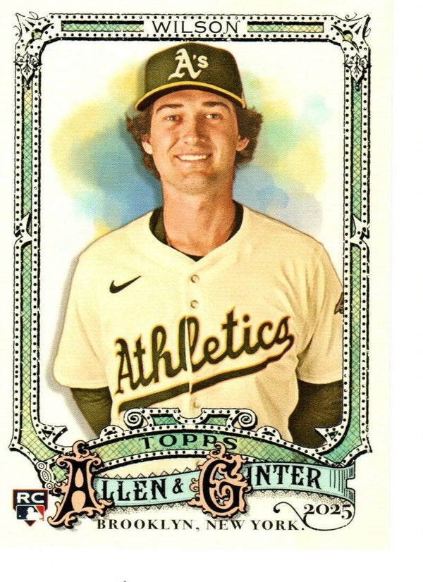 Allen & Ginter 2025 #105 Jacob Wilson, Athletics RC