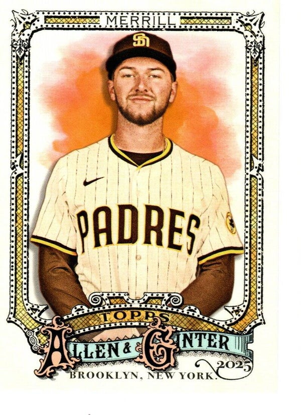 Allen & Ginter 2025 #108 Jackson Merrill, San Diego Padres