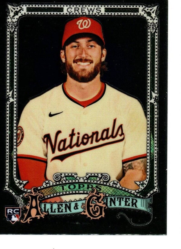 Allen & Ginter 2025 Chrome #120 Dylan Crews, Washington Nationals RC