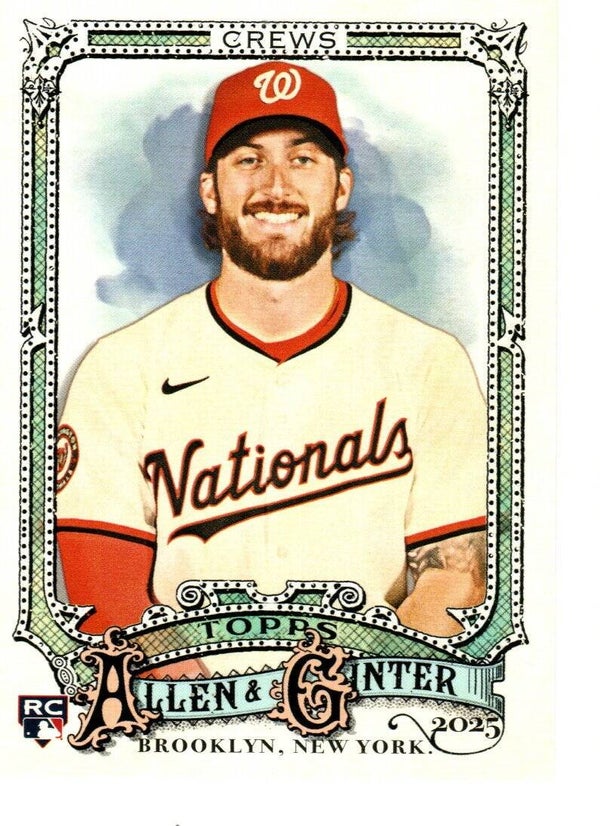 Allen & Ginter 2025 #120 Dylan Crews, Washington Nationals RC