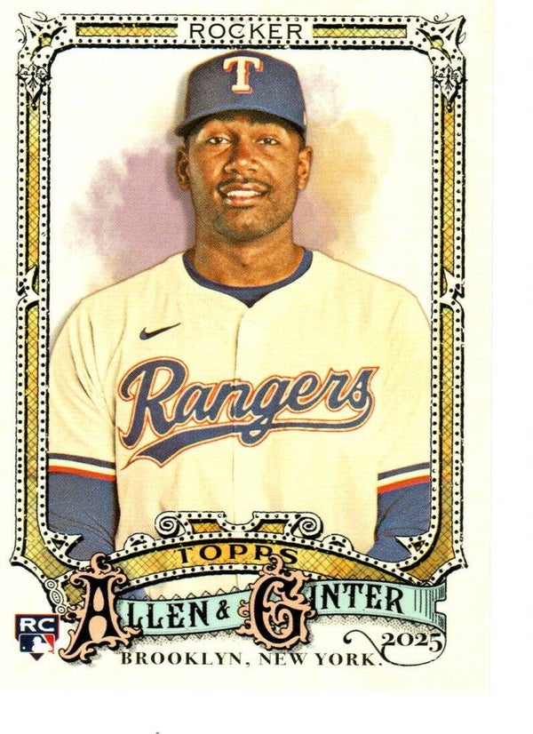 Allen & Ginter 2025 #124 Kumar Rocker, Texas Rangers RC