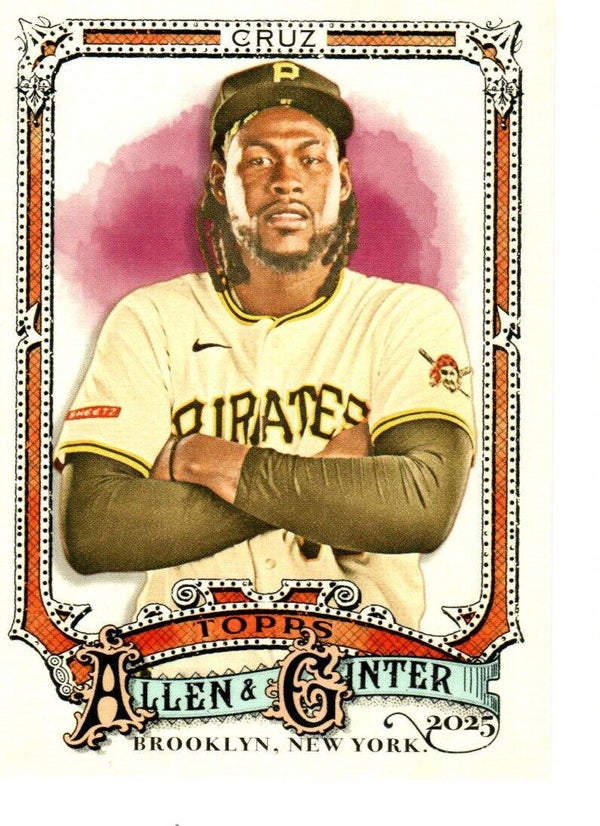 Allen & Ginter 2025 #125 Oneil Cruz, Pittsburgh Pirates