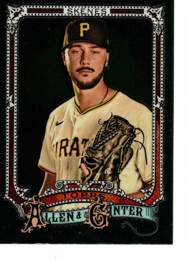 Allen & Ginter 2025 Chrome #128 Paul Skenes, Pittsburgh Pirates