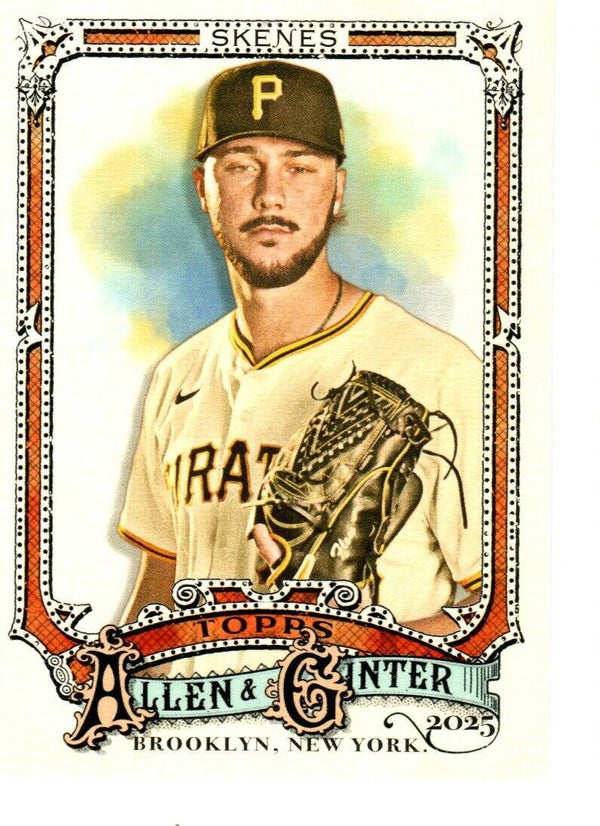 Allen & Ginter 2025 #128 Paul Skenes, Pittsburgh Pirates