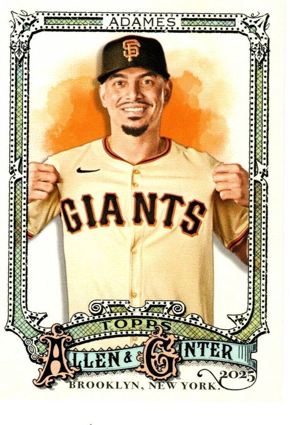 Allen & Ginter 2025 #129 Willy Adames, San Francisco Giants