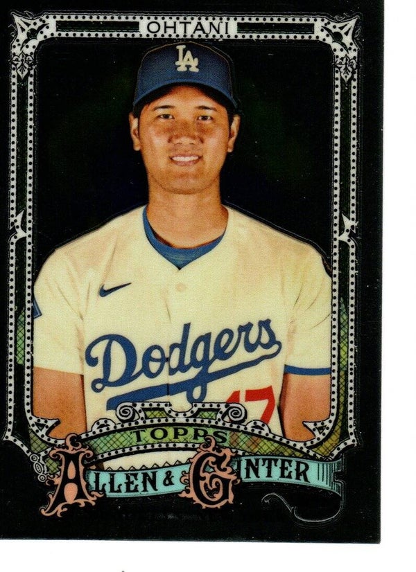 Allen & Ginter 2025 Chrome #132 Shohei Ohtani, Los Angeles Dodgers