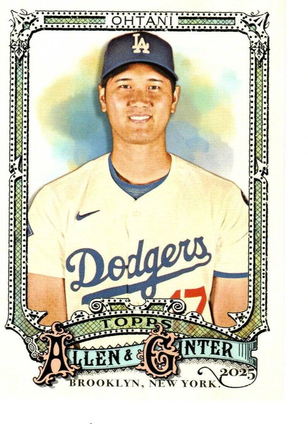Allen & Ginter 2025 #132 Shohei Ohtani, Los Angeles Dodgers