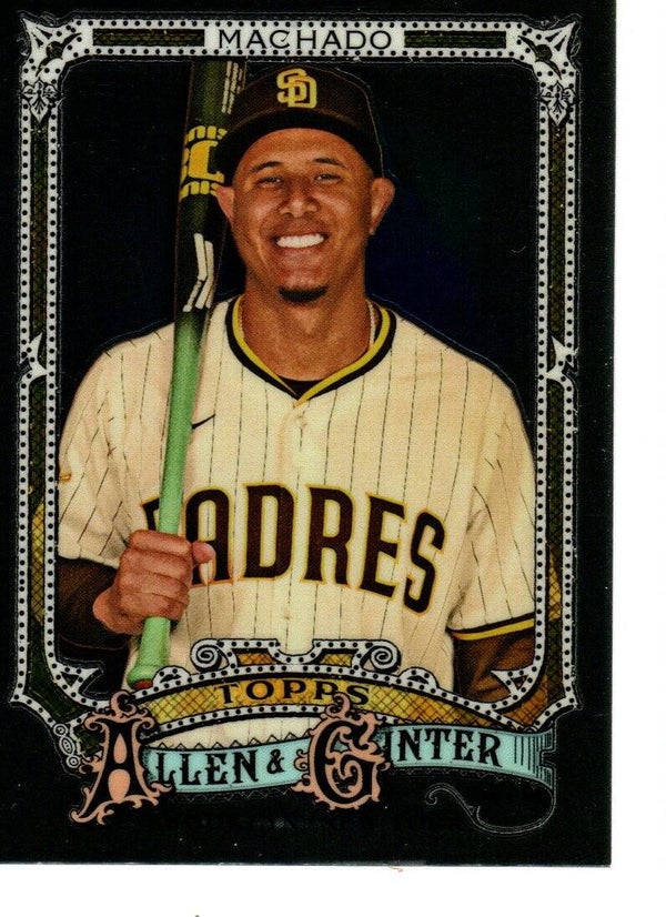 Allen & Ginter 2025 Chrome #134 Manny Machado, San Diego Padres