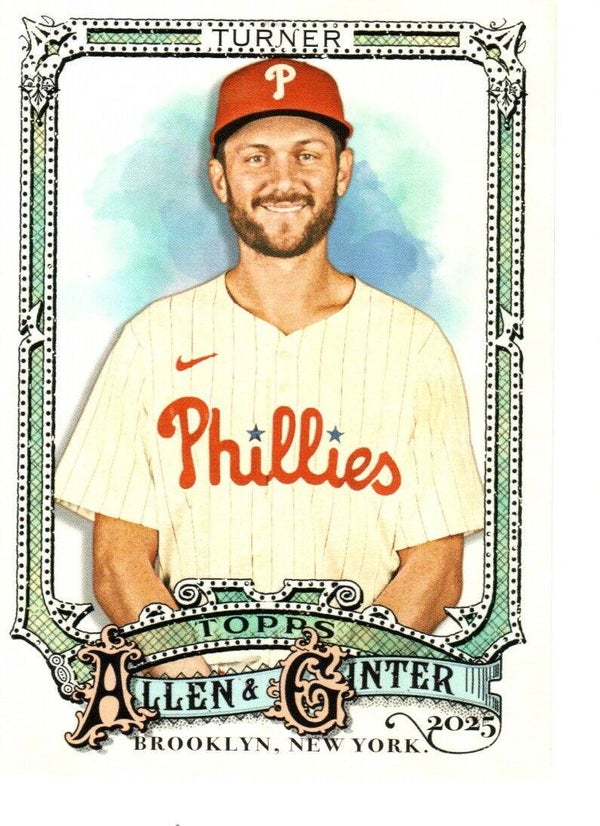 Allen & Ginter 2025 #141 Trea Turner, Philadelphia Phillies