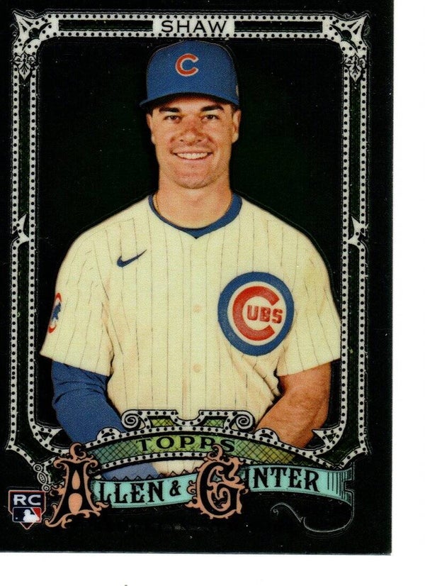 Allen & Ginter 2025 Chrome #143 Matt Shaw, Chicago Cubs RC