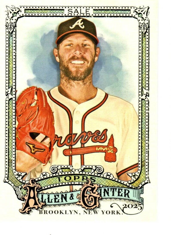 Allen & Ginter 2025 #144 Chris Sale, Atlanta Braves