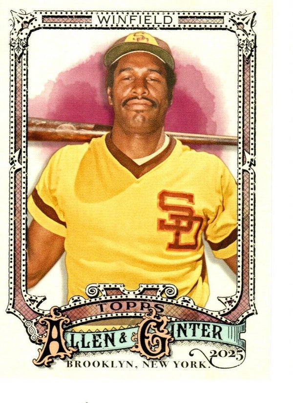 Allen & Ginter 2025 #151 Dave Winfield, San Diego Padres