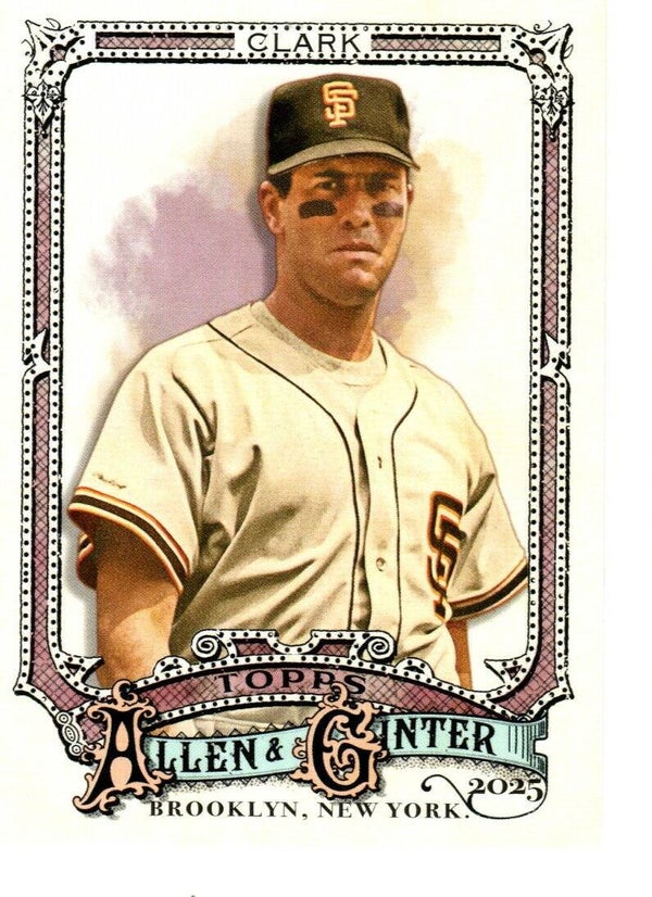 Allen & Ginter 2025 #157 Will Clark, San Francisco Giants