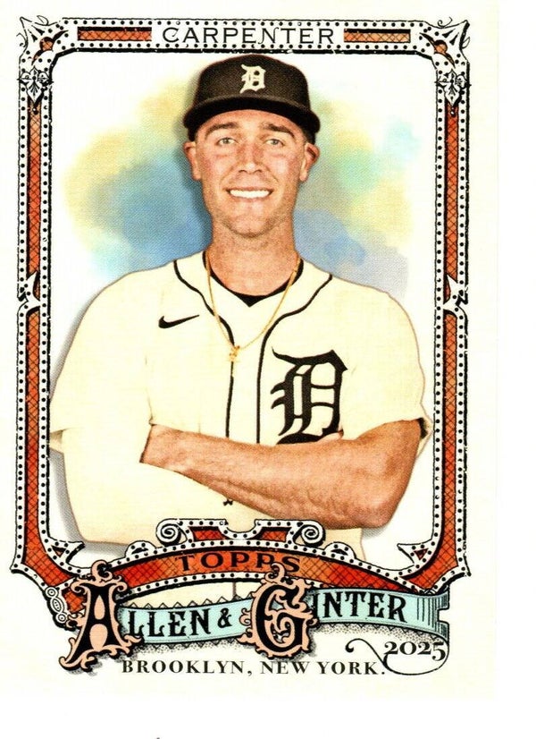 Allen & Ginter 2025 #158 Kerry Carpenter, Detroit Tigers