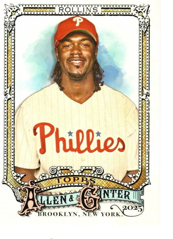 Allen & Ginter 2025 #159 Jimmy Rollins, Philadelphia Phillies